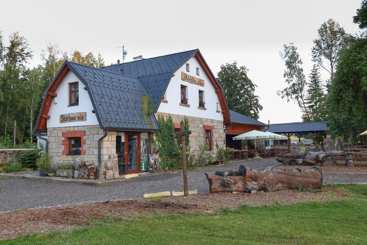 Penzion Sterbova Vila Hotel Bila Tremesna Bagian luar foto